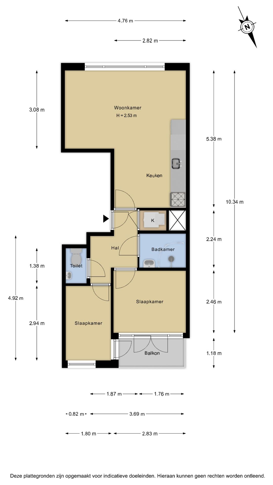 Foto 11 van Bas Jungeriusstraat 118-B02