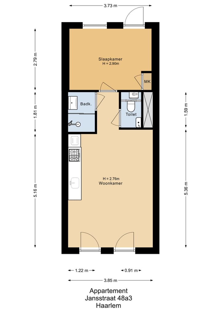 Foto 19 van Jansstraat 48-A3