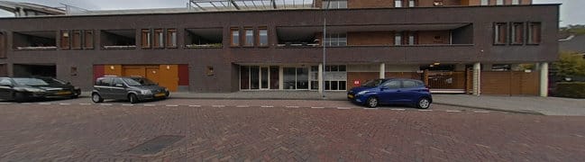 Vooraanzicht appartementencomplex