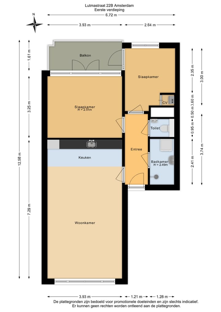 Foto 33 van Lutmastraat 22-B