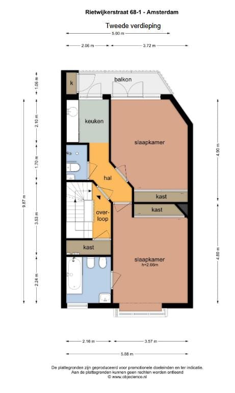 Foto 54 van Rietwijkerstraat 68-1