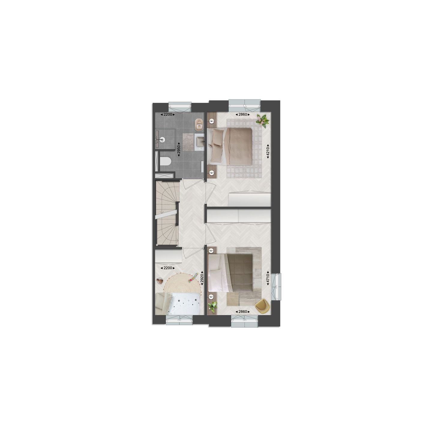 Foto 4 van NoorderHorizon 4 - Hoekwoning (Bouwnr. 134)