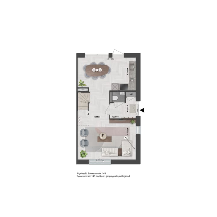 Foto 8 van NoorderHorizon 4 - Hoekwoning (Bouwnr. 143)