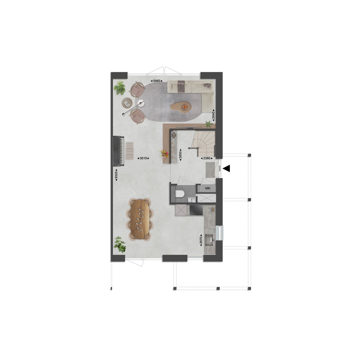 Foto 5 van NoorderHorizon 4 - Hoekwoning (Bouwnr. 159)