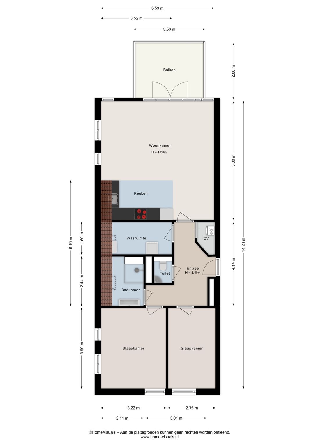 Foto 26 van Korenbloemweg 2-H