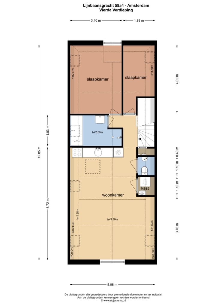 Foto 28 van Lijnbaansgracht 58-A4