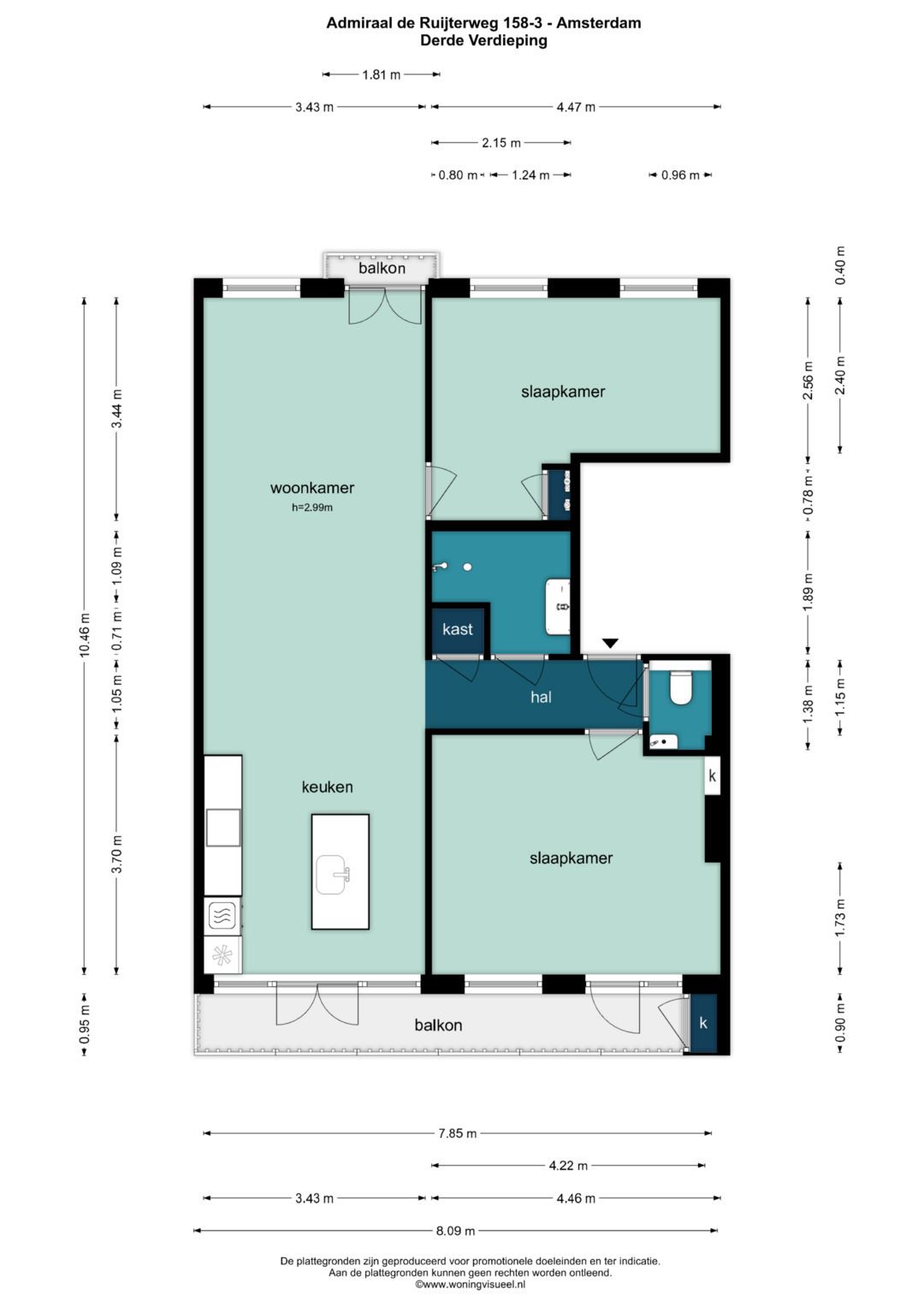 Foto 36 van Admiraal De Ruijterweg 158-3