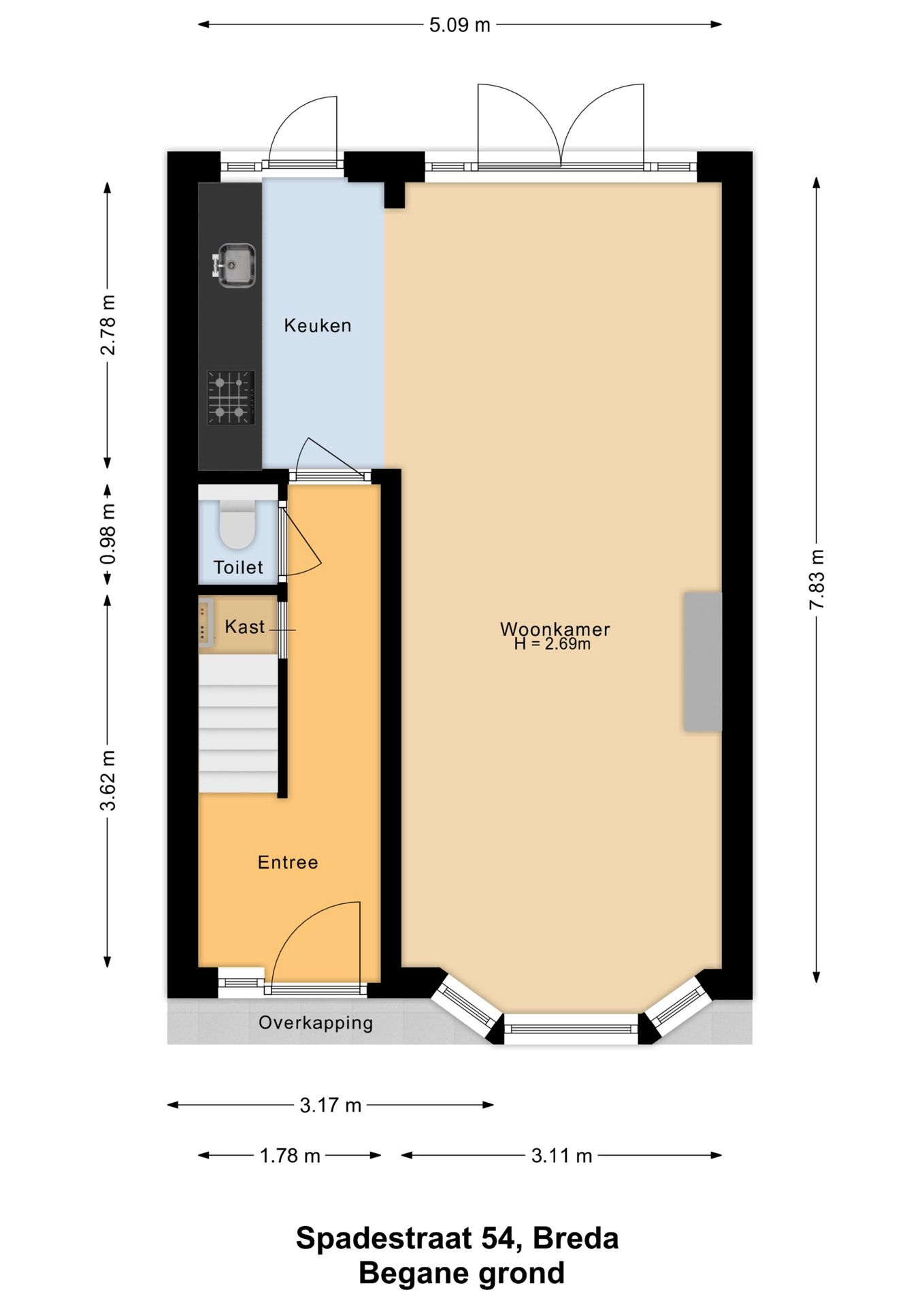 Foto 63 van Spadestraat 54
