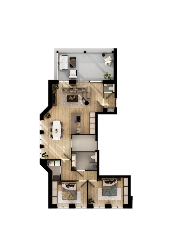 Foto 14 van WemenWeelde (Appartement 6)