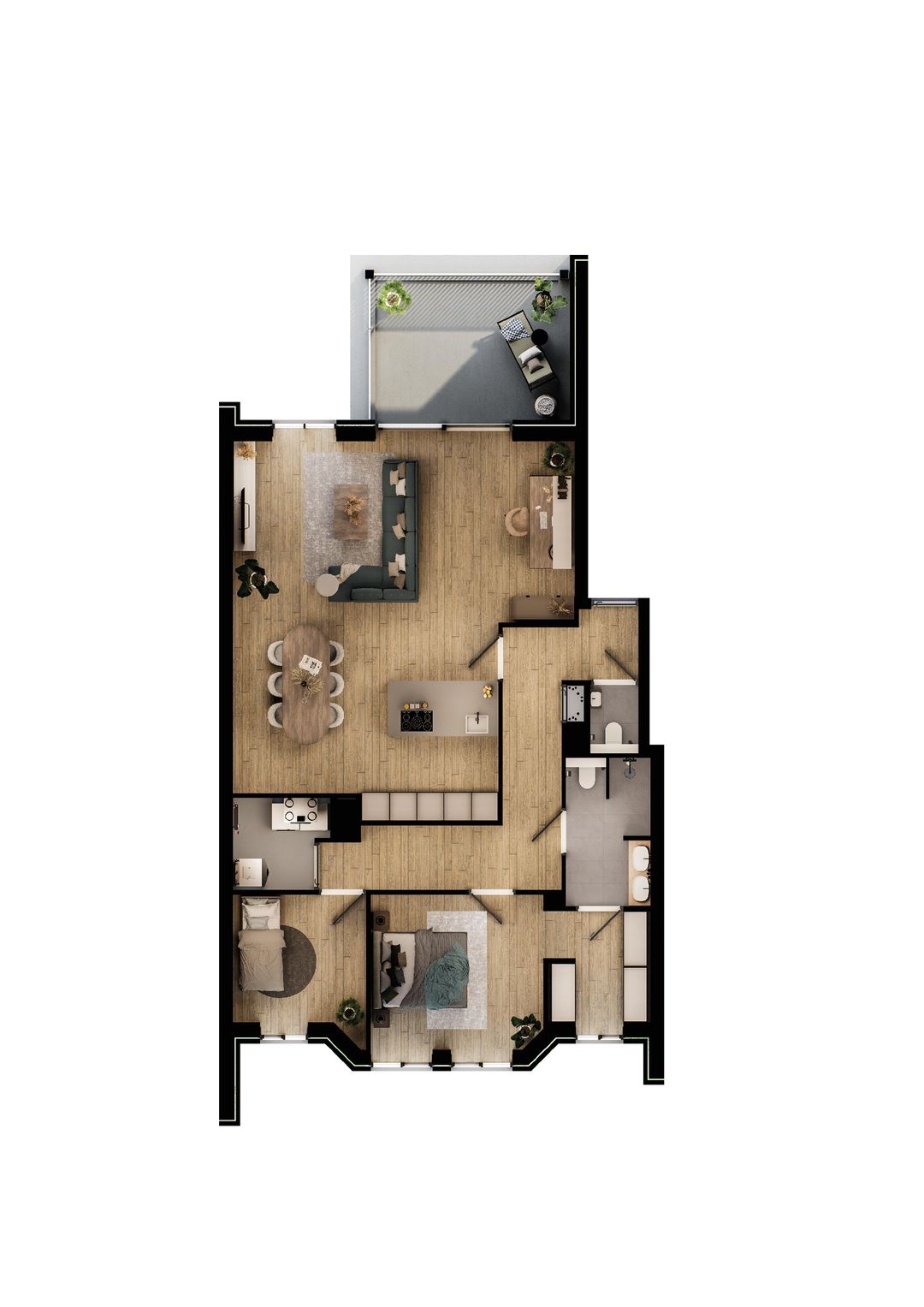 Foto 16 van WemenWeelde (Appartement 8)