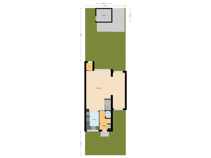 Begane Grond Met Tuin