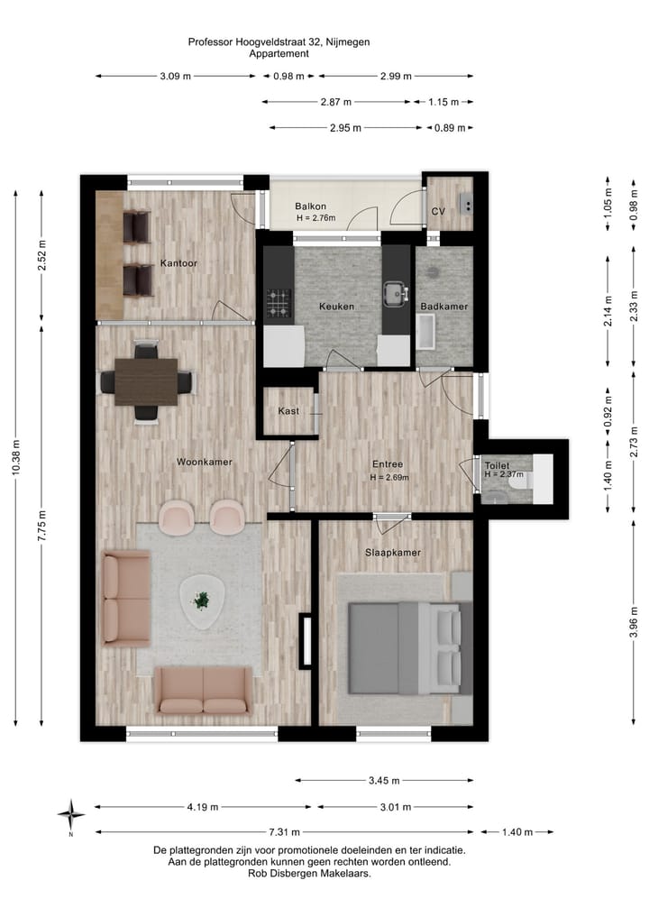 Foto 48 van Professor Hoogveldstraat 32