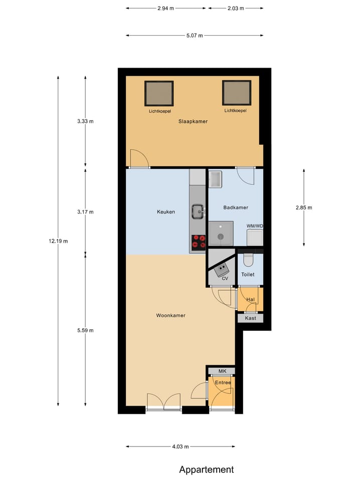 Foto 19 van Bilderdijkstraat 33-A