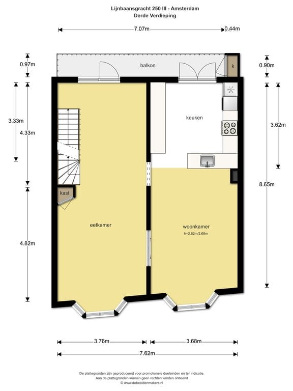 Photo 48 of Lijnbaansgracht 250-3