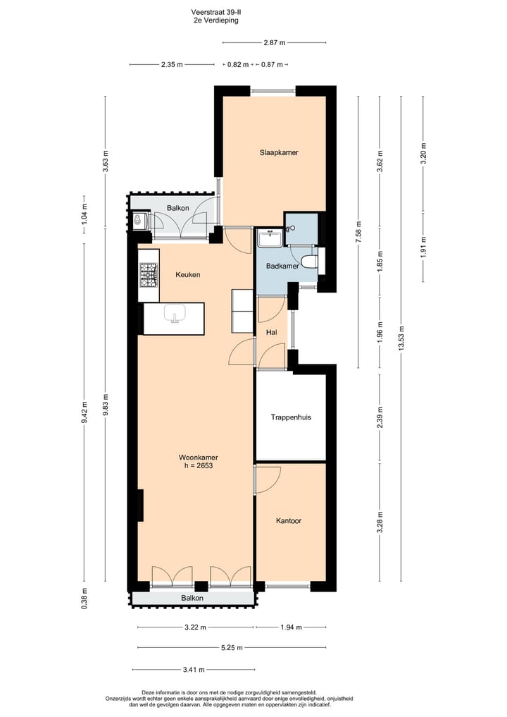 Foto 35 van Veerstraat 39-2