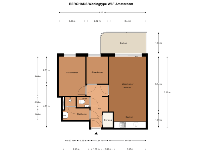 BERGHAUS Woningtype W6F Amsterdam