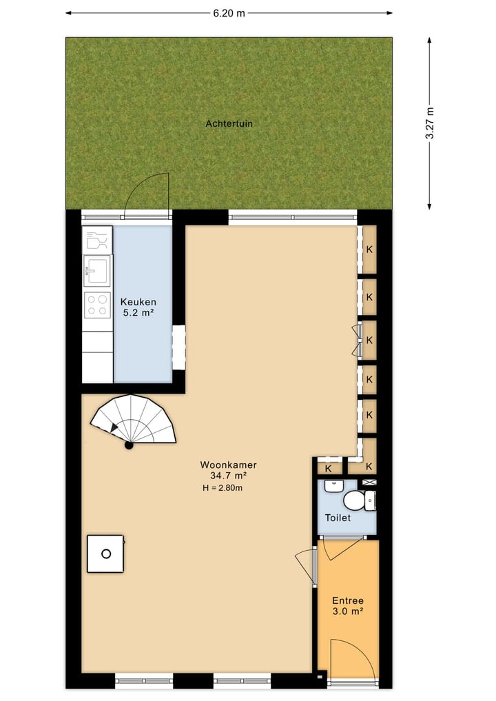 Foto 37 van Kloosterstraat 12