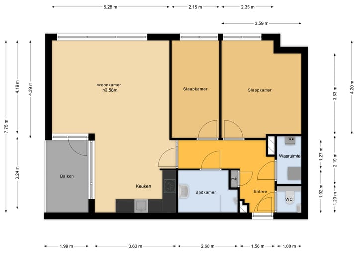 Photo 11 of Utrechtsestraat 44-13