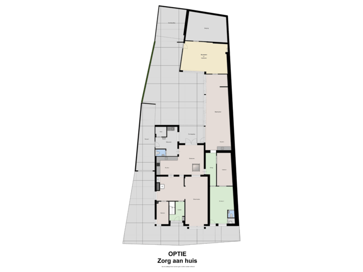 Begane grond - optie 2