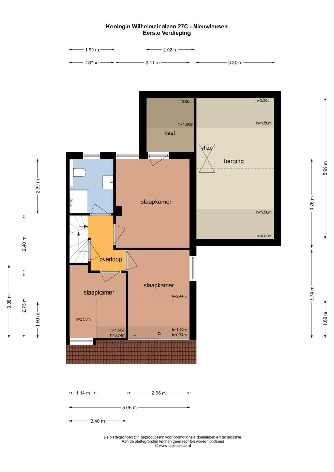 Foto 54 van Kon.Wilhelminalaan 27-C