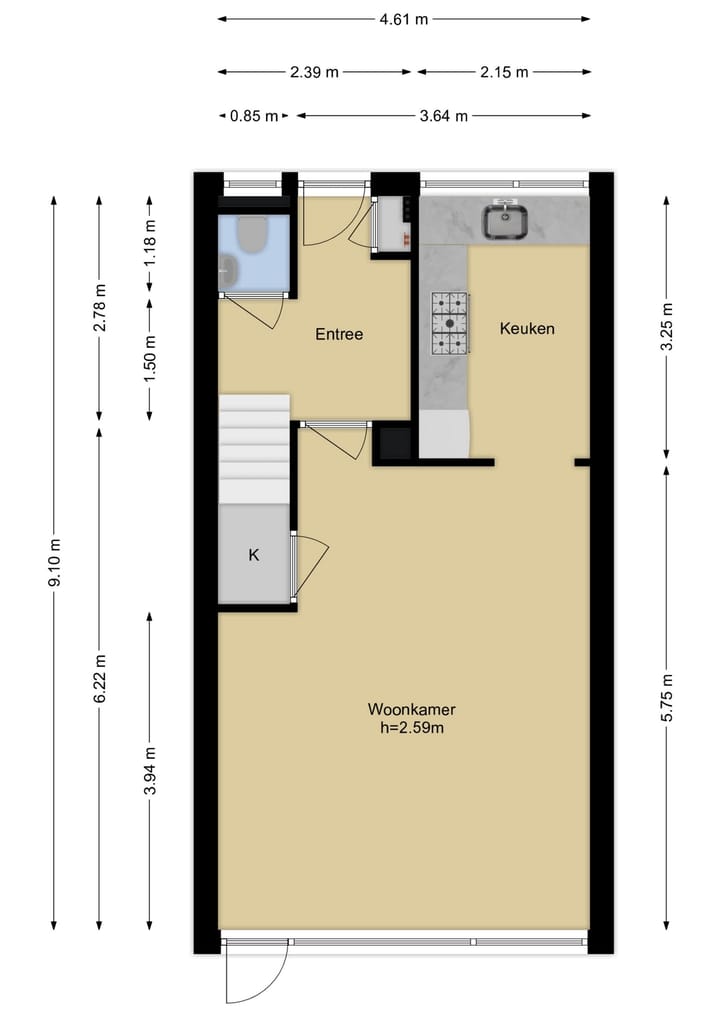 Foto 37 van Tinbergendreef 4