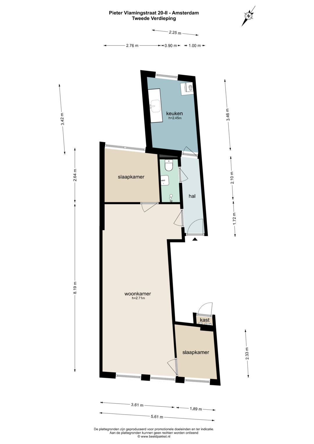 Foto 30 van Pieter Vlamingstraat 20-2