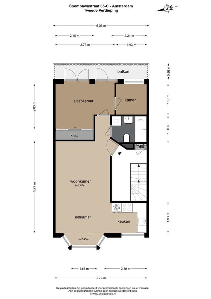 Foto 25 van Soembawastraat 65-C
