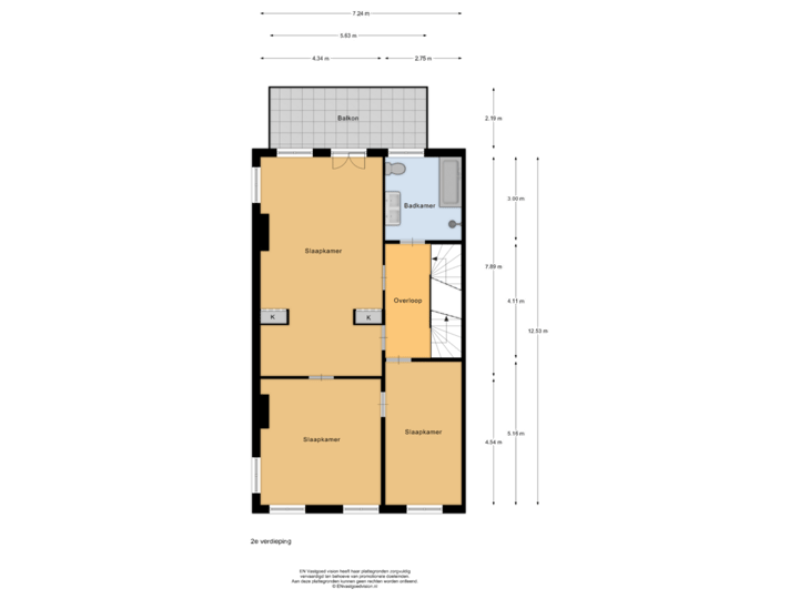 2e verdieping