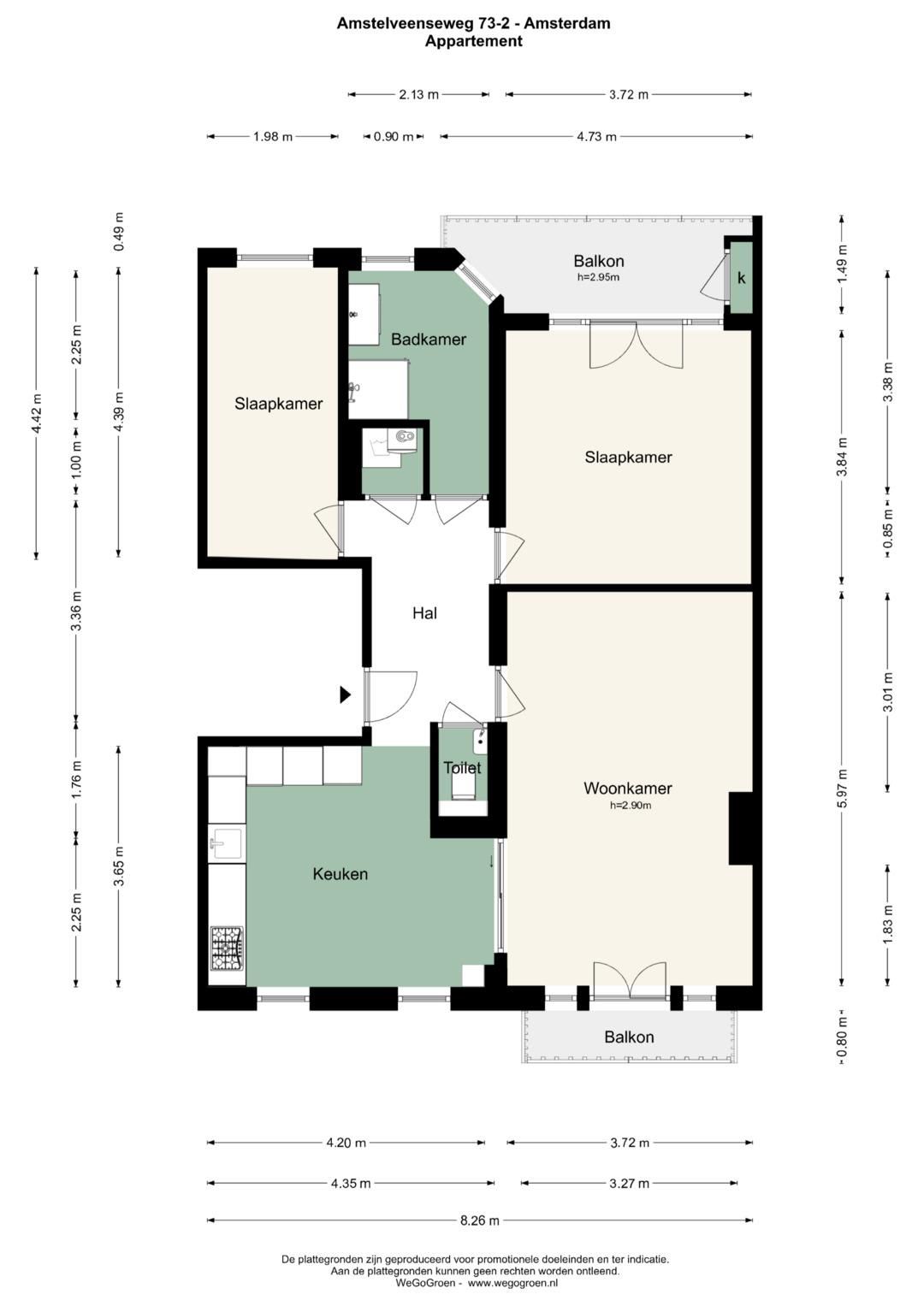 Foto 41 van Amstelveenseweg 73-2