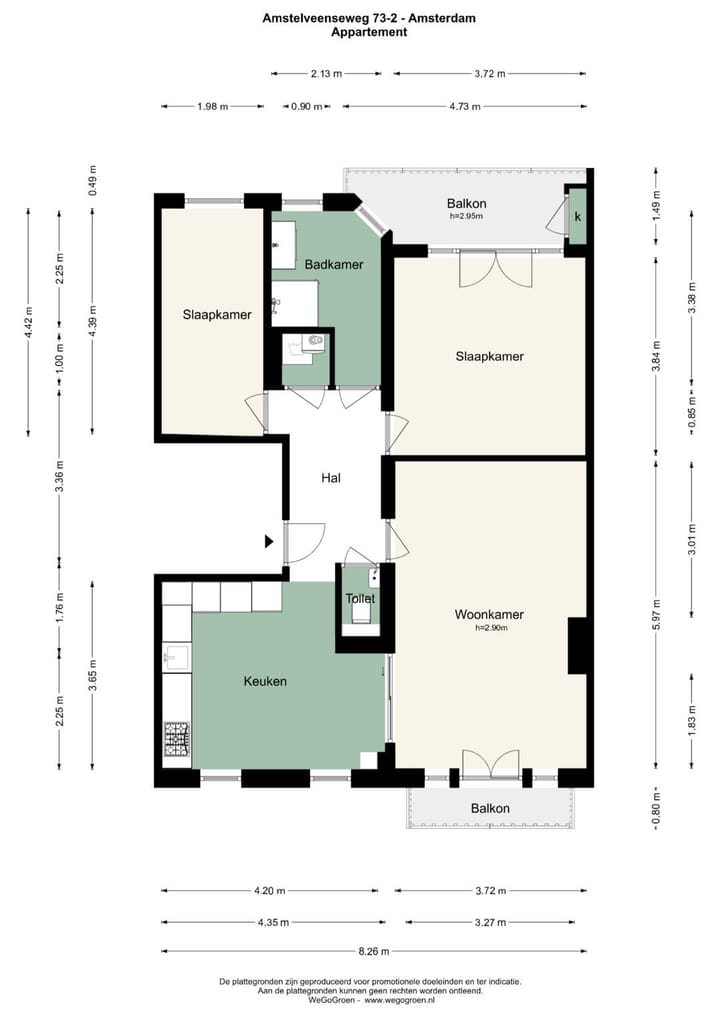 Foto 41 van Amstelveenseweg 73-2