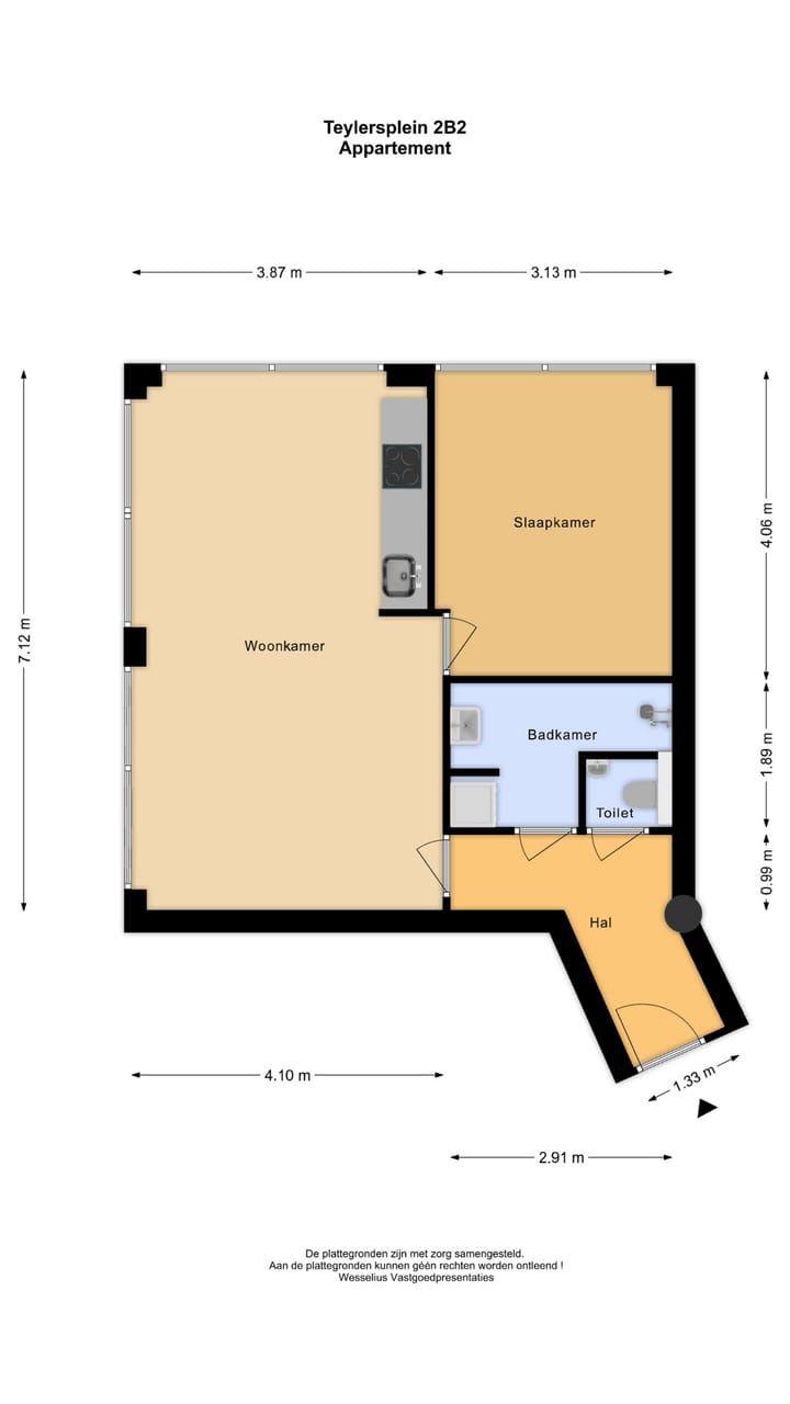 Foto 16 van Teylersplein 2-B2