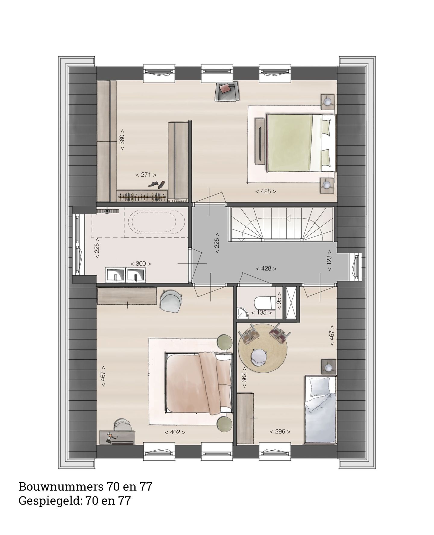 Foto 4 van Vrijstaande woning (Bouwnr. 70)