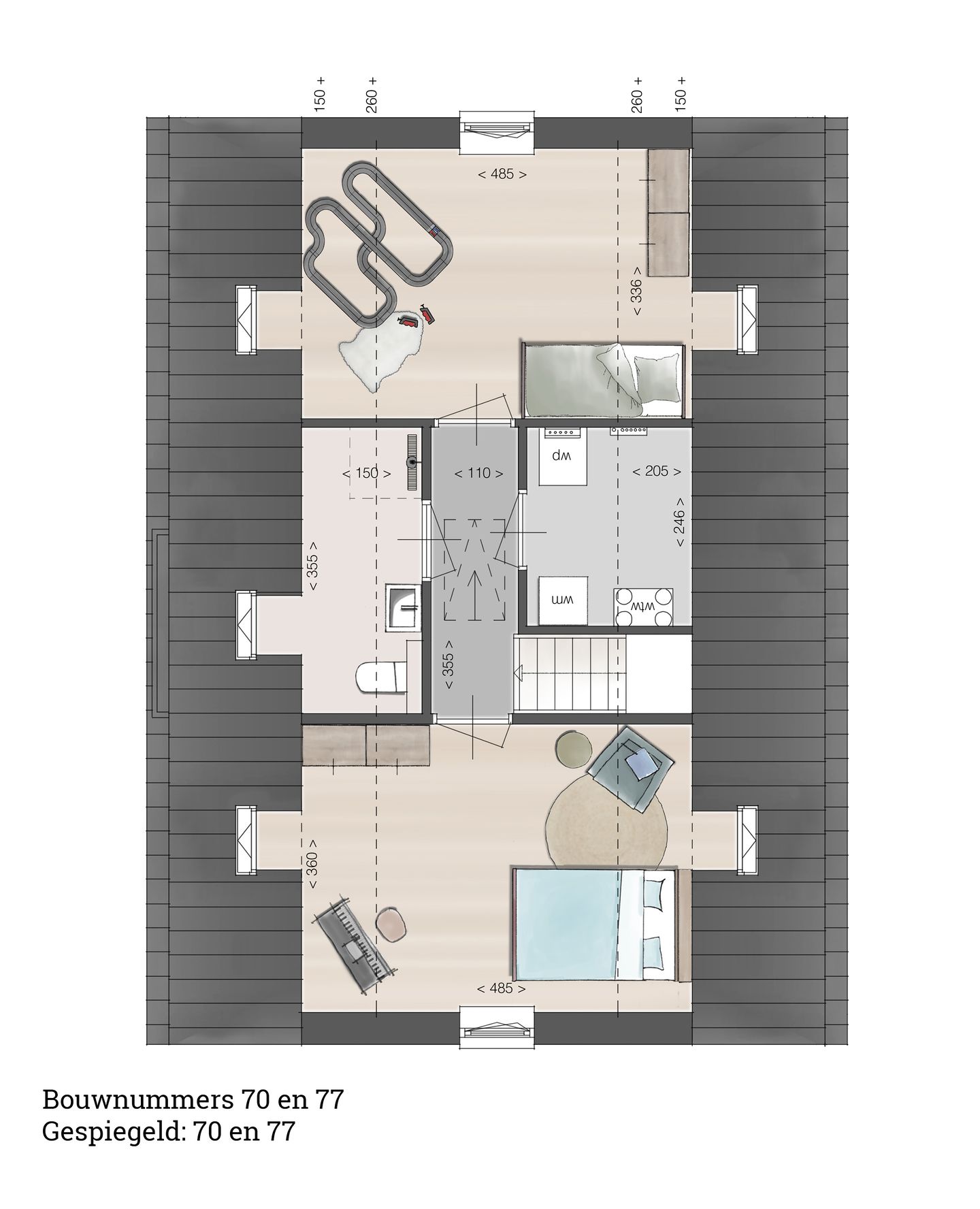 Foto 5 van Vrijstaande woning (Bouwnr. 70)