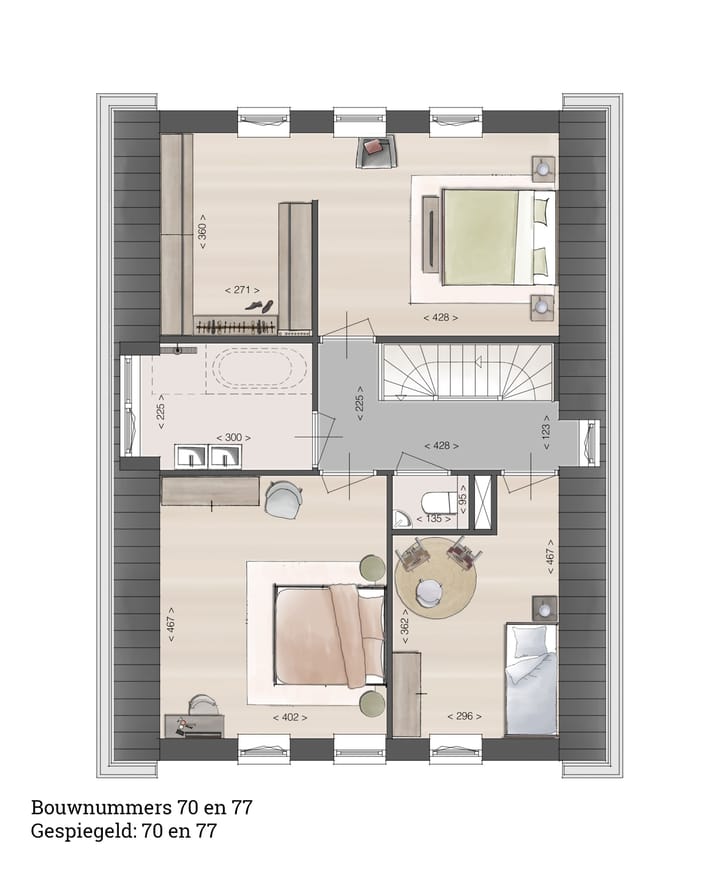 Foto 4 van Vrijstaande woning (Bouwnr. 77)