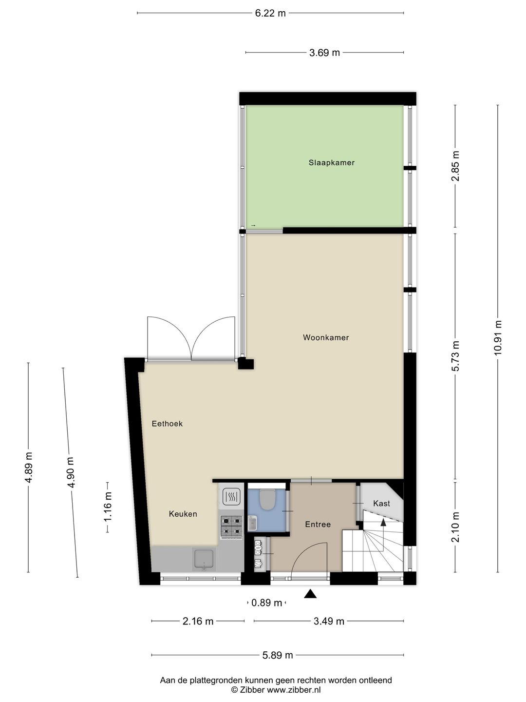 Foto 41 van Burgwal 55-C