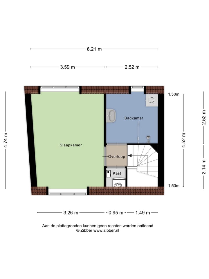 Foto 43 van Burgwal 55-C