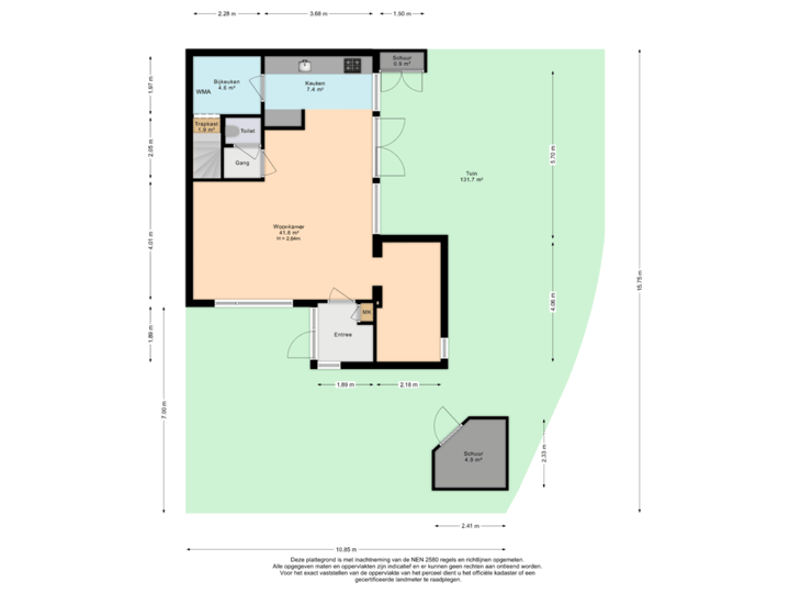 Begane grond perceel
