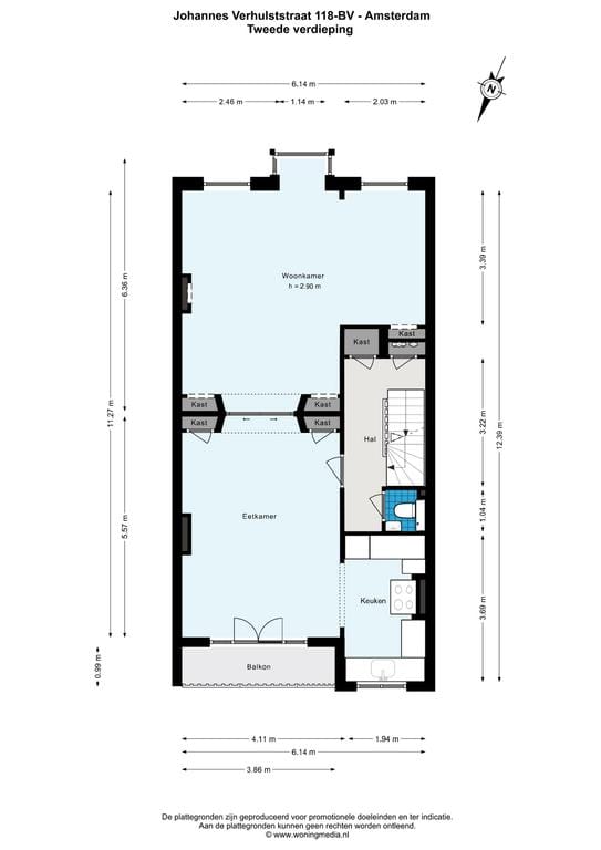 Foto 38 van Johannes Verhulststraat 118-2