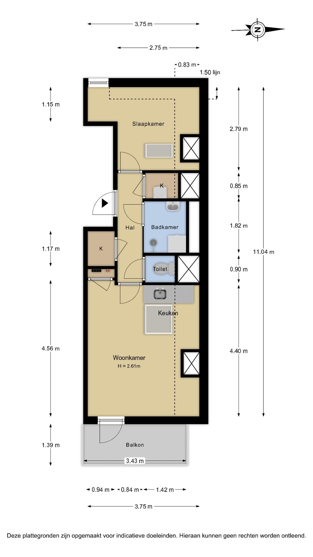 Foto 11 van Spanjaardstraat 30-G