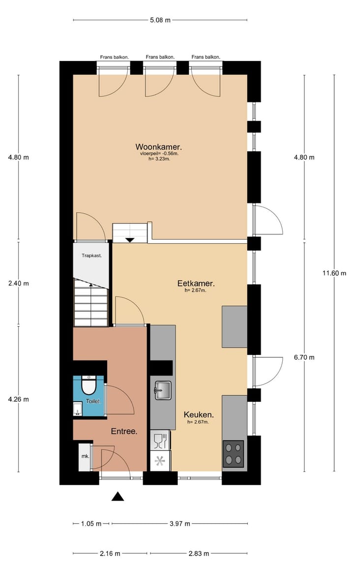 Foto 6 van Schoklandstraat 43