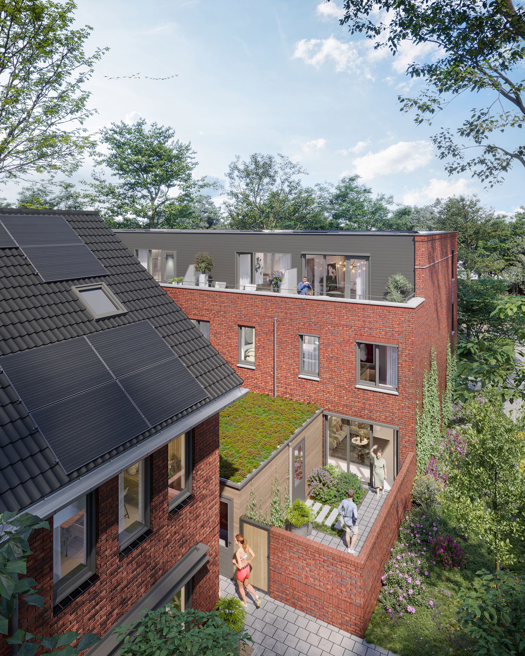 Photo 7 of Maasterras Zwijndrecht fase 2a | beneden-, bovenwoningen