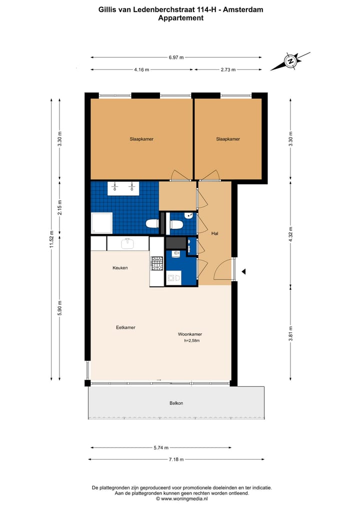 Foto 26 van Gillis van Ledenberchstraat 114-H