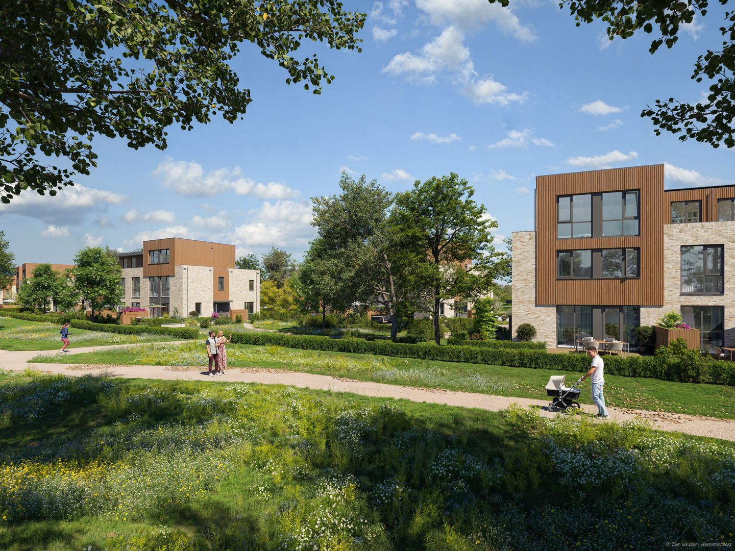 Foto 5 van Waterlinie hoekwoning (Bouwnr. 4)