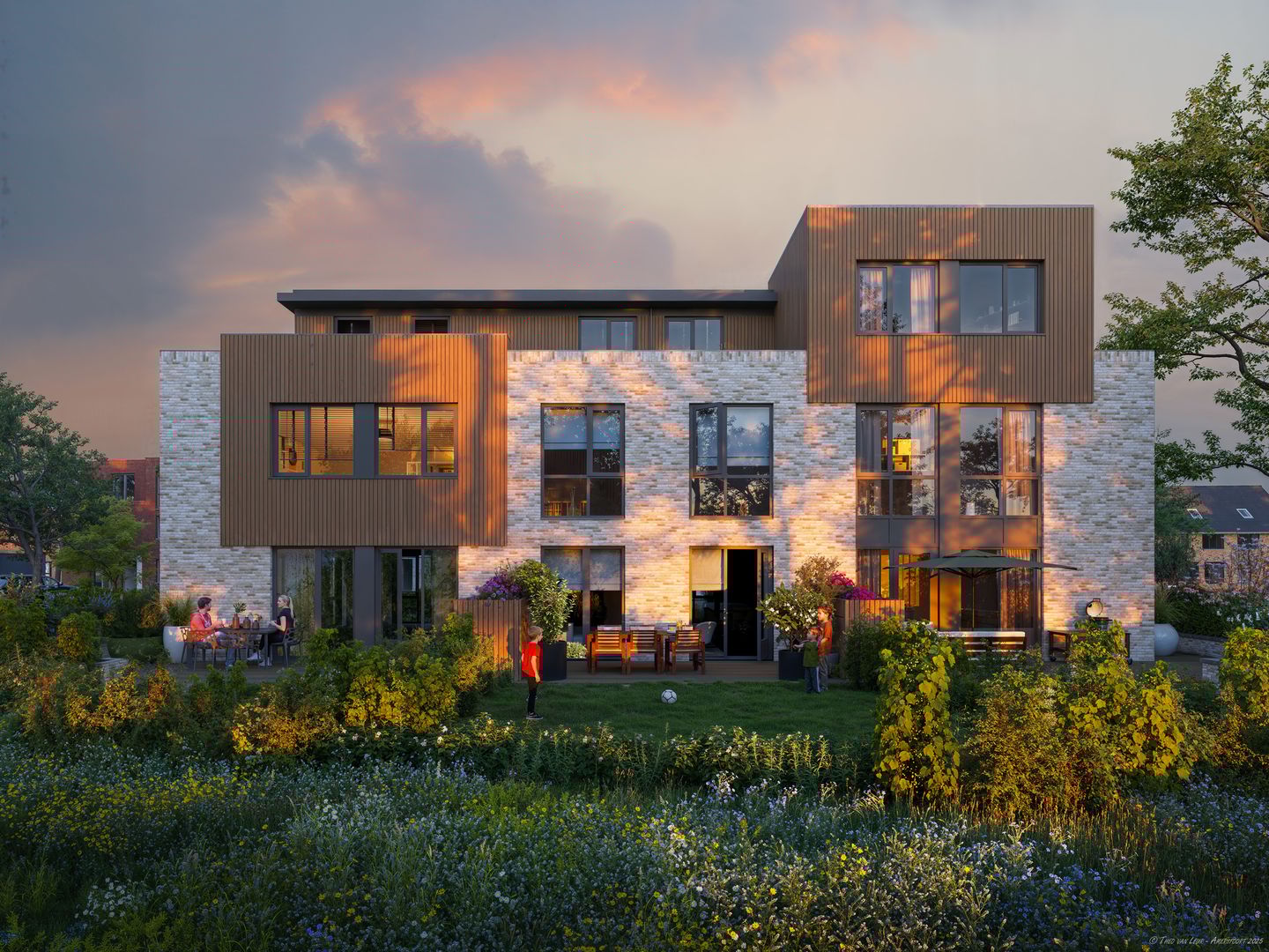 Foto 4 van Waterlinie hoekwoning (Bouwnr. 10)