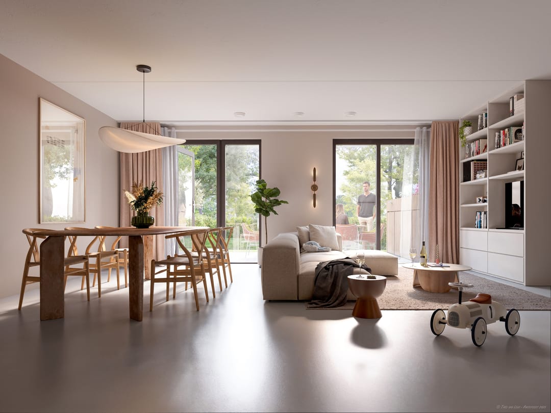 Foto 7 van Waterlinie tussenwoning (Bouwnr. 14)