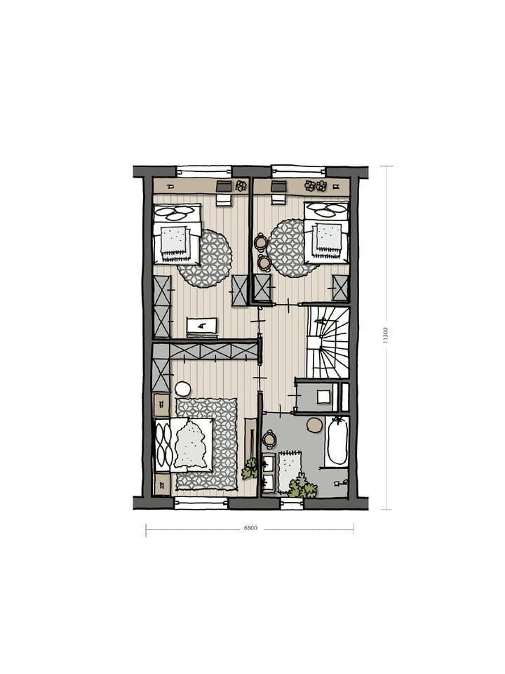 Photo 21 of Waterlinie tussenwoning (Bouwnr. 14)