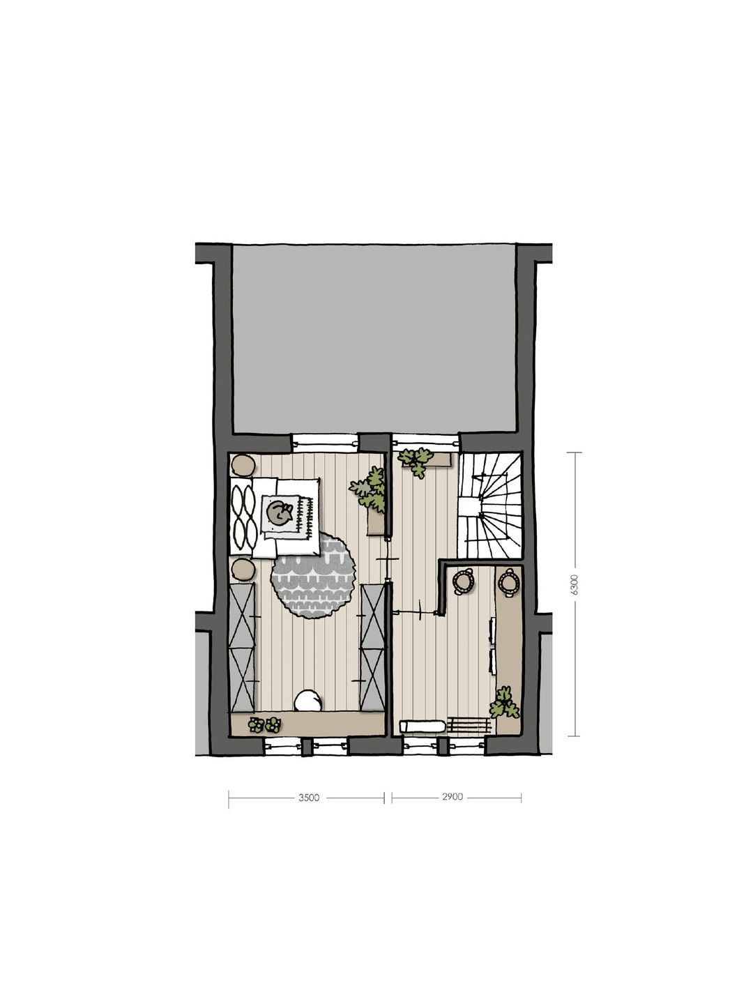 Foto 22 van Waterlinie tussenwoning (Bouwnr. 14)