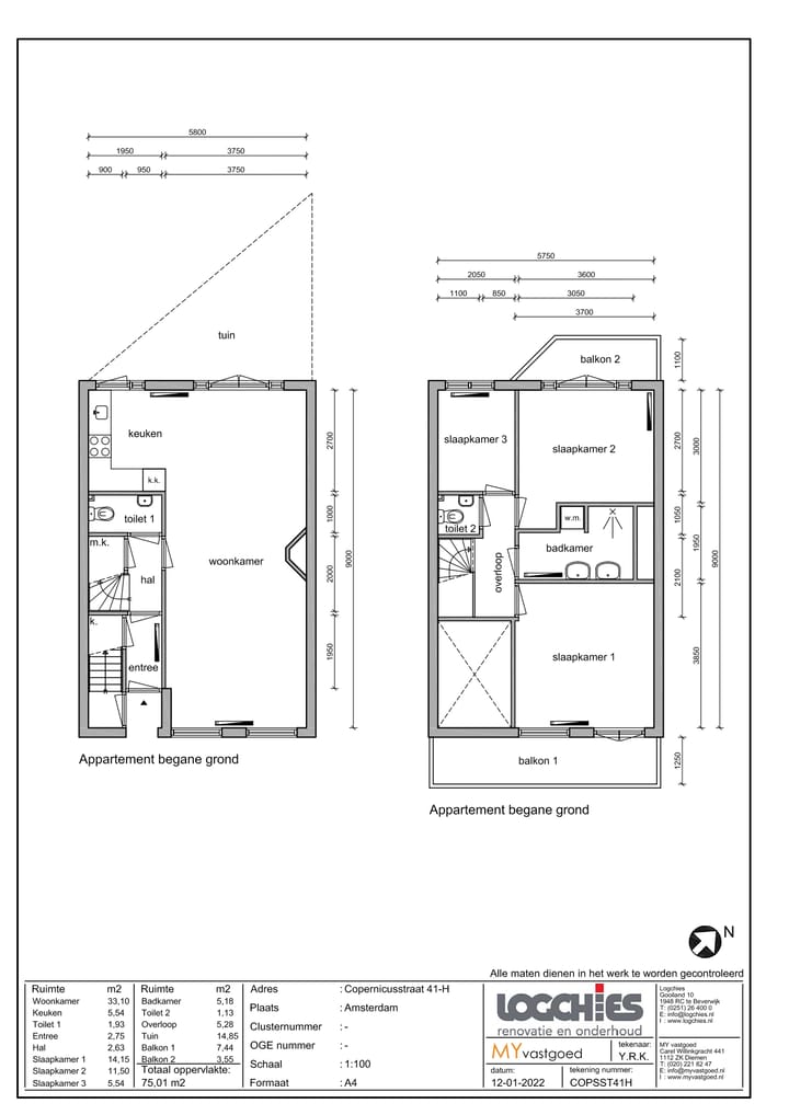 Foto 20 van Copernicusstraat 41-H