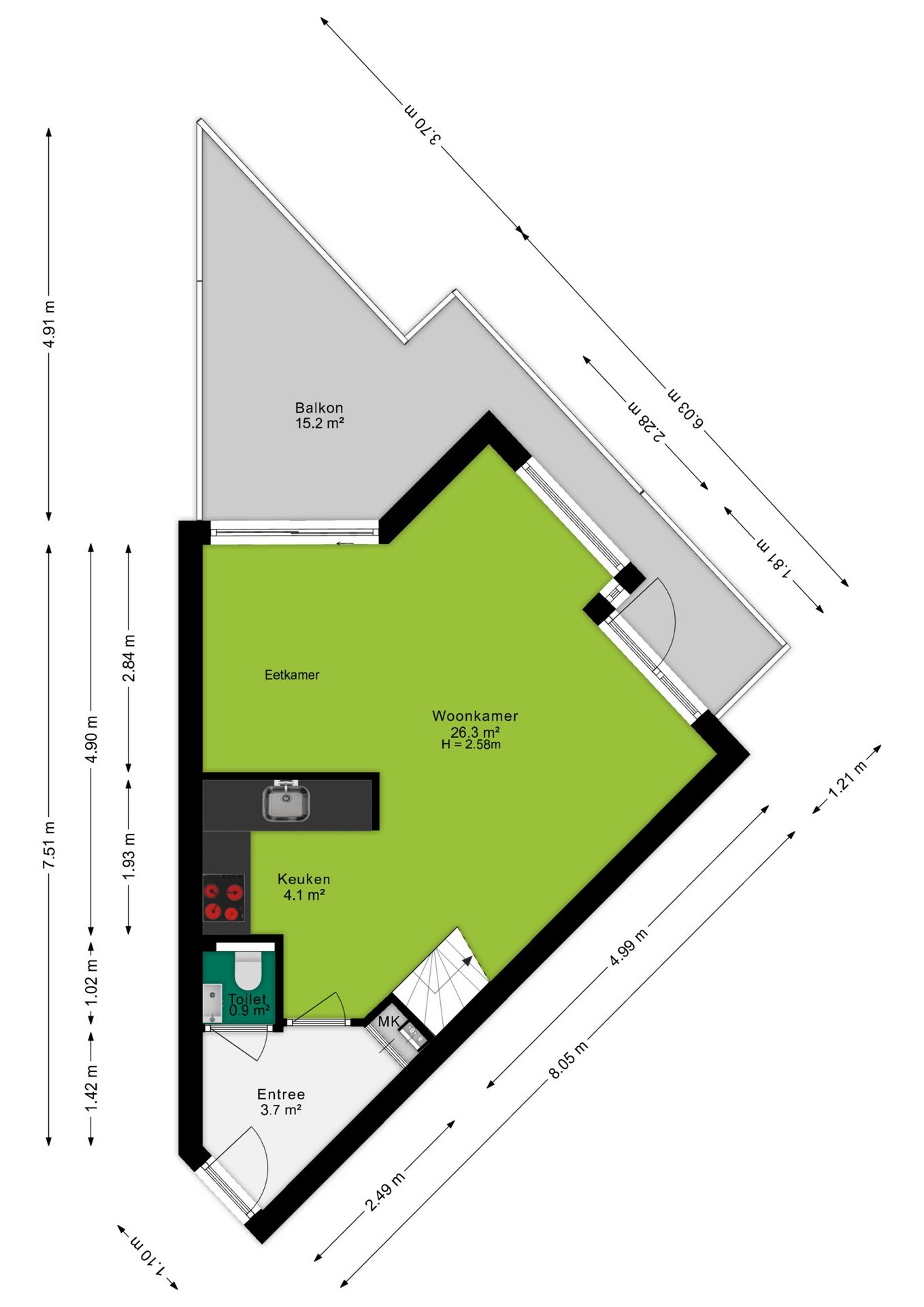 Photo 25 of van Heemskerckstraat 1-4