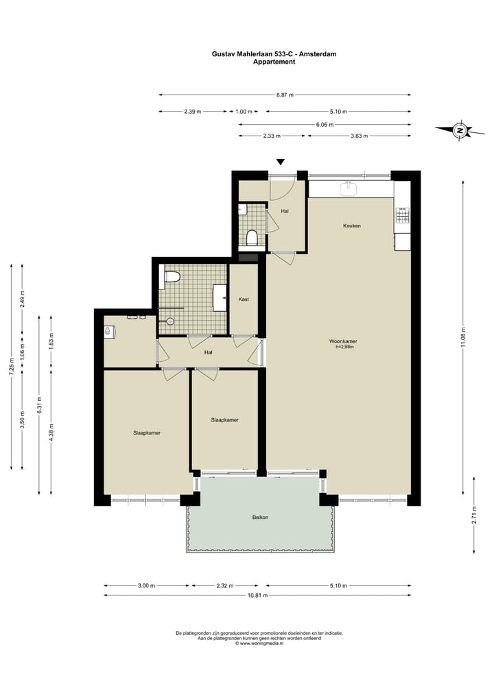 Foto 43 van Gustav Mahlerlaan 533-C